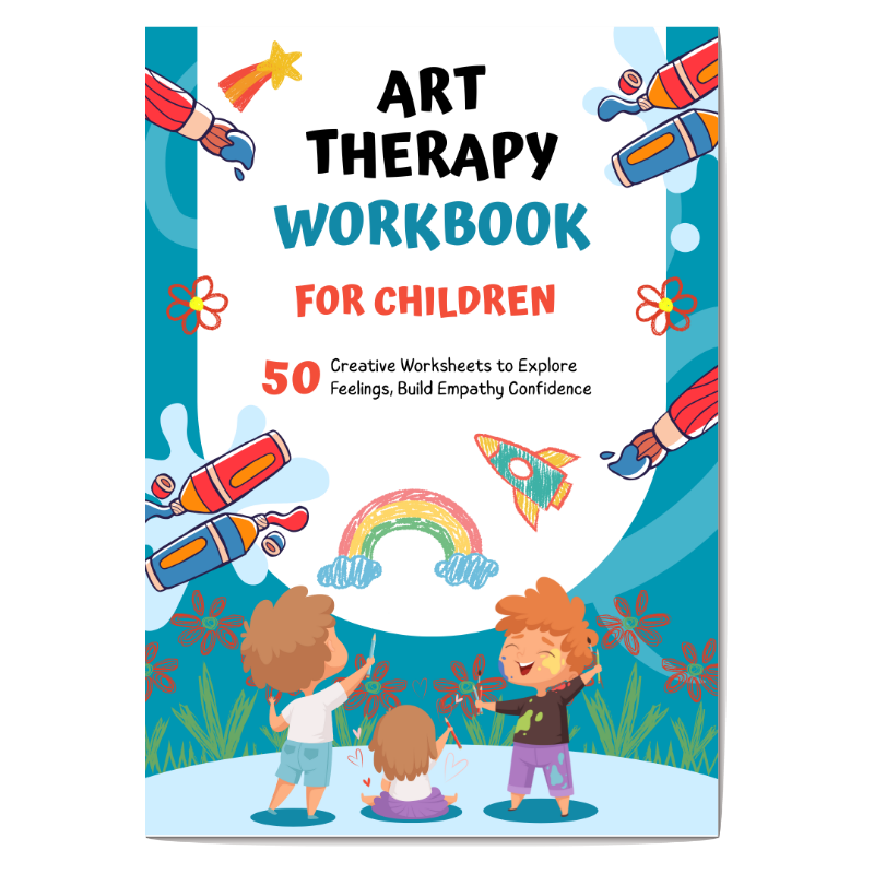 Art Therapy Activity Workbook for Kids – Mindfulness, Empathy & Self-Love