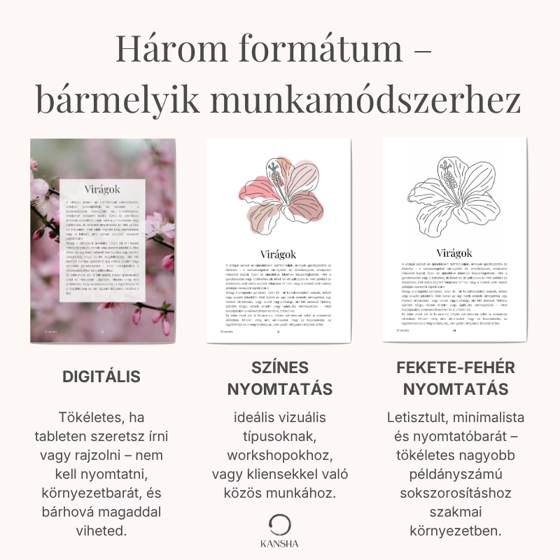 Digitális és nyomtatható verziói az életfa önsegítő narratív terápia munkafüzetnek