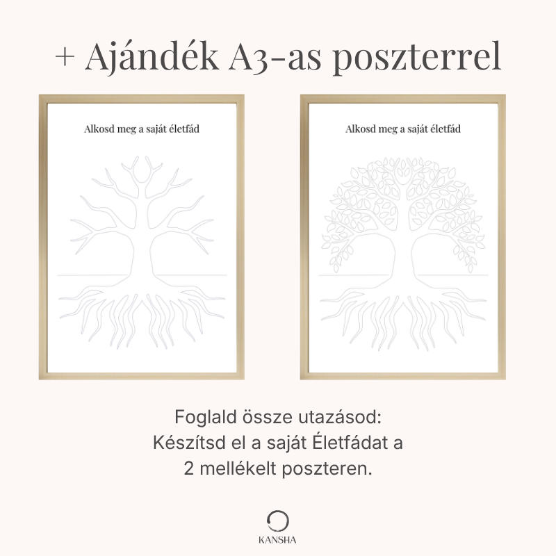 Két életfa poszter az életfa önsegítő munkafüzethez