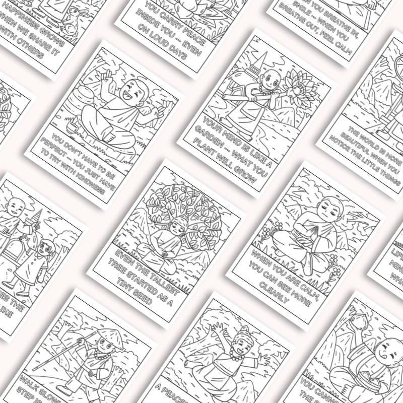 Buddha színes kertje - Tudatos színező gyerekeknek | PDF letöltés
