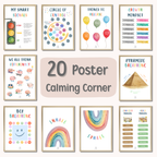 Calming Corner Poster Set for Children | PDF Download