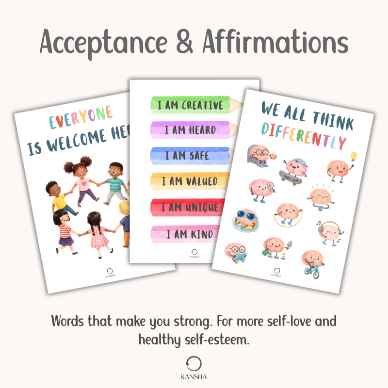 Calming Corner Poster Set for Children | PDF Download