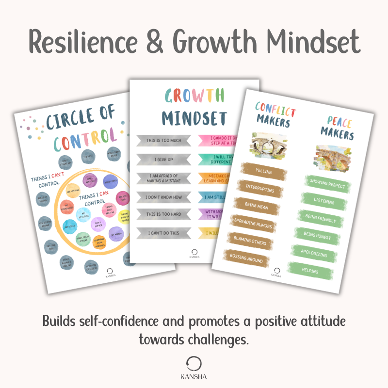 Calming Corner Poster Set for Children | PDF Download