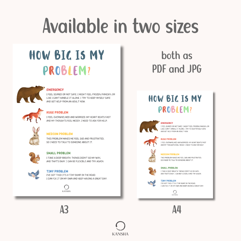 Calming Corner Poster Set for Children | PDF Download