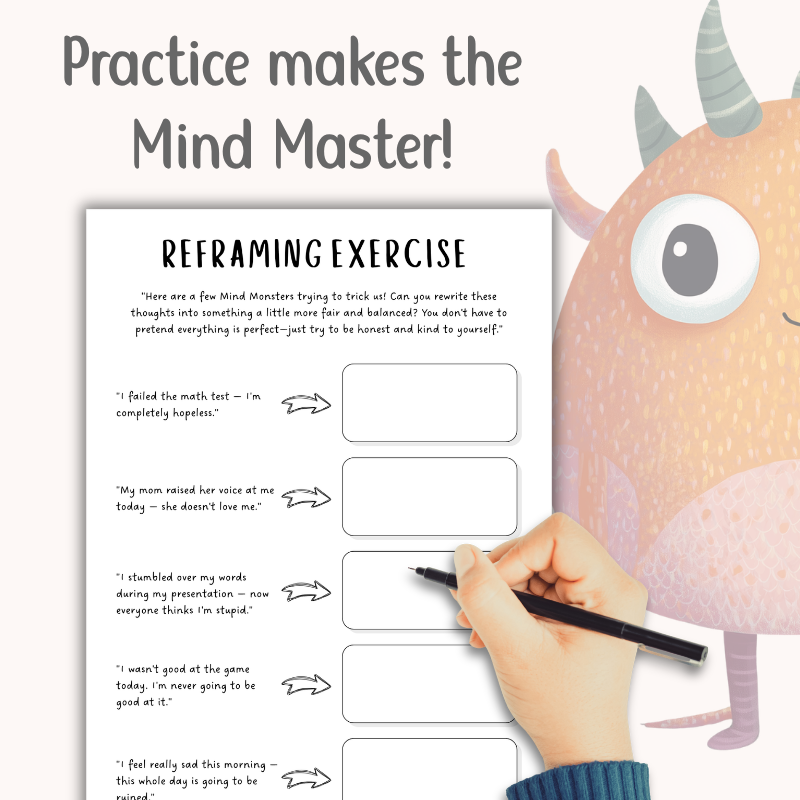 Cognitive Distortions and Disputation Cards for Children | PDF Download