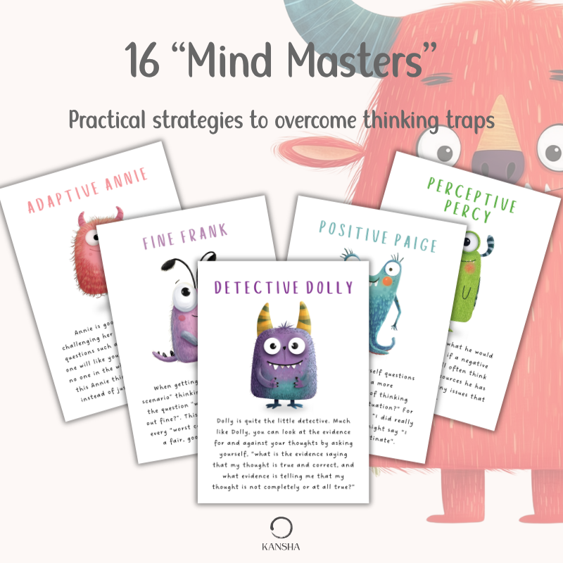 Cognitive Distortions and Disputation Cards for Children | PDF Download