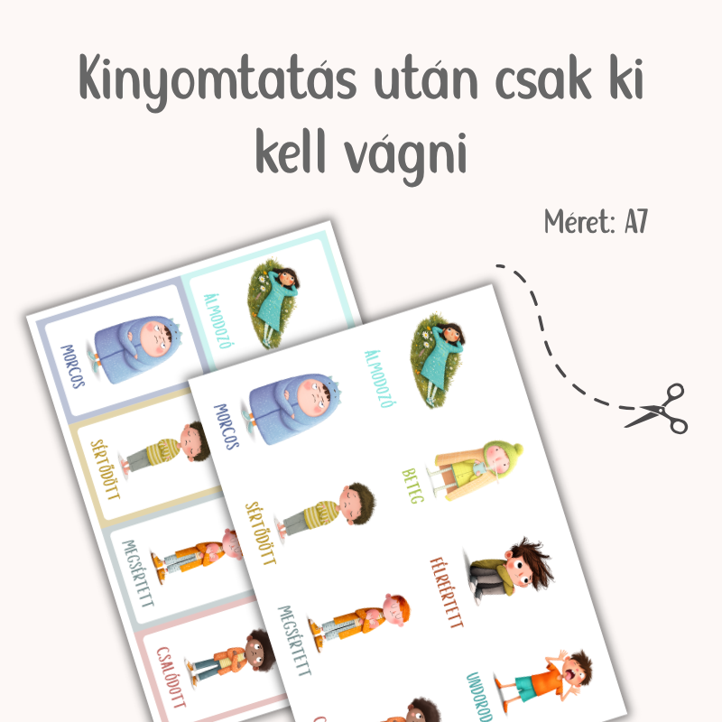 Érzelemkártyák iskolásoknak | PDF letöltés