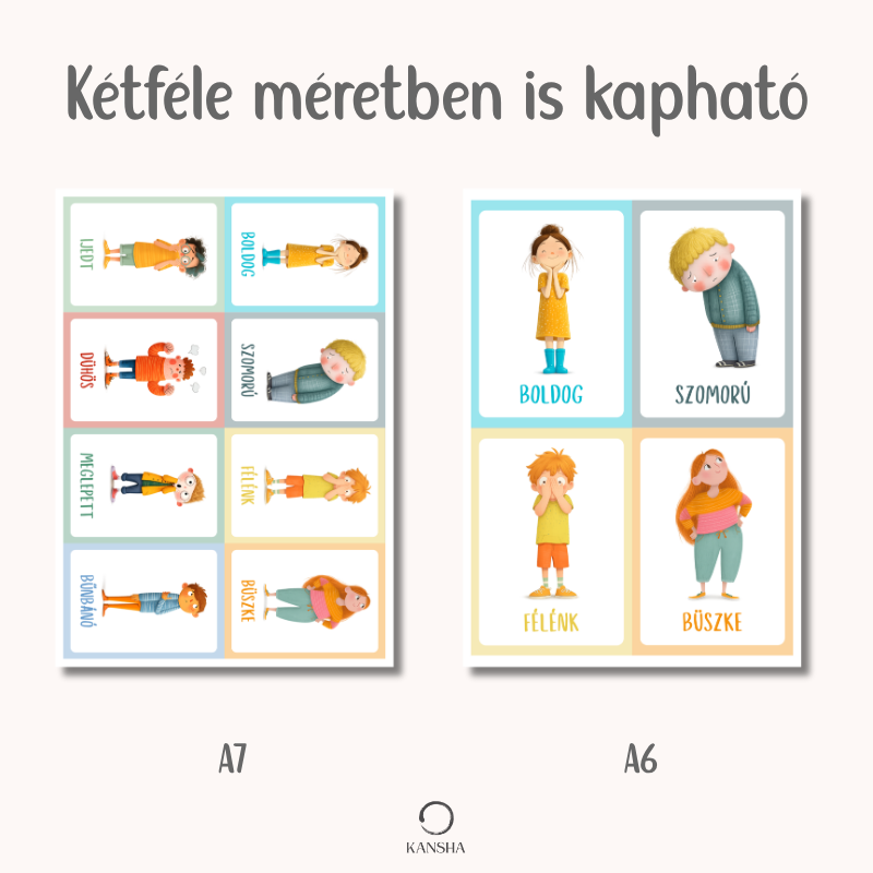 Érzelemkártyák iskolásoknak | PDF letöltés