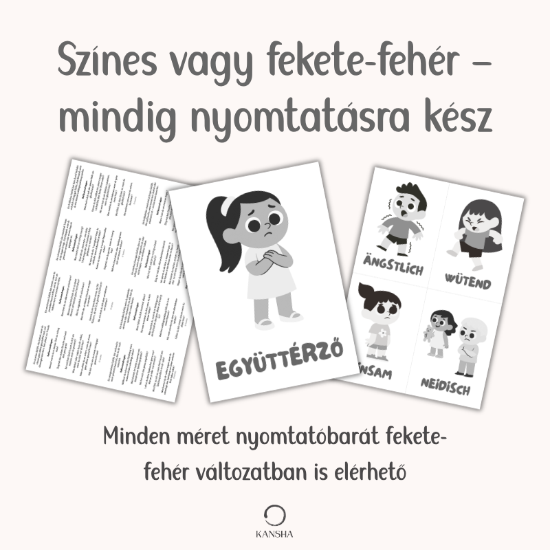 Érzelemkártyák óvodásoknak | PDF letöltés