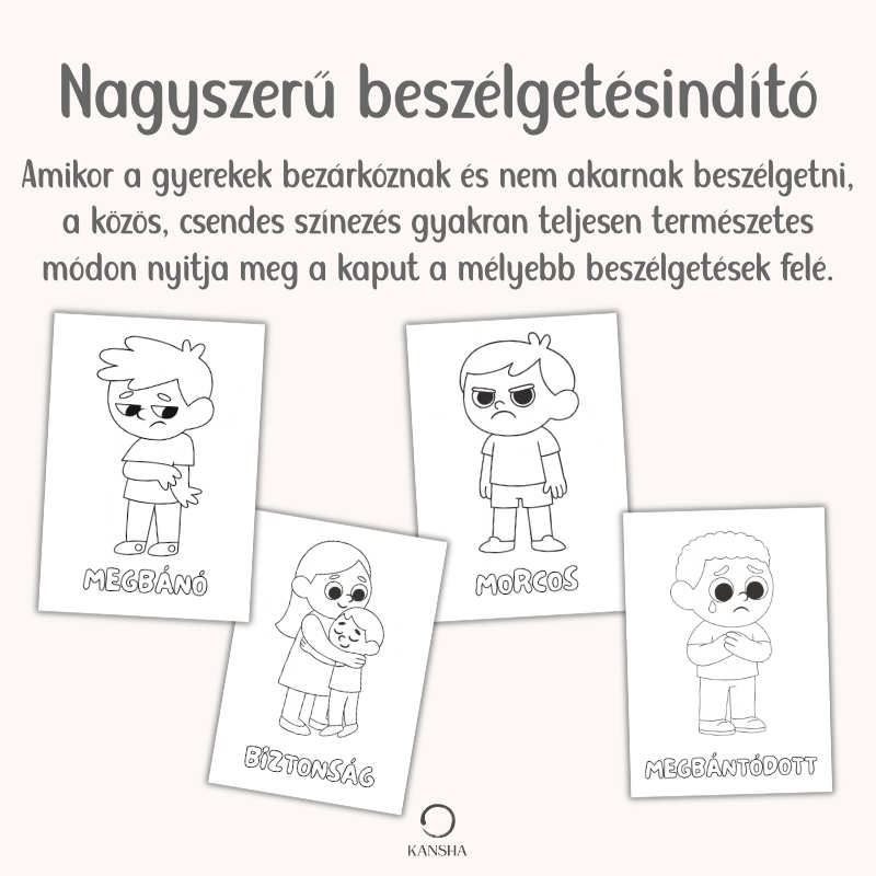 Érzelmek színező gyerekeknek | PDF letöltés