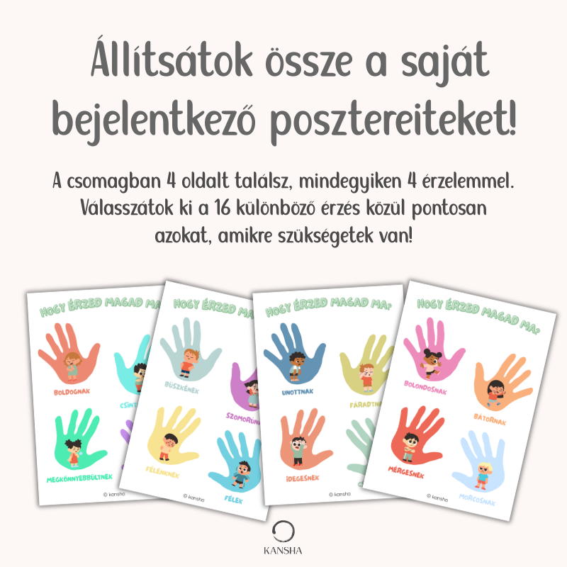Érzelmi bejelentkezés gyerekeknek (3 éves kortól) | PDF letöltés