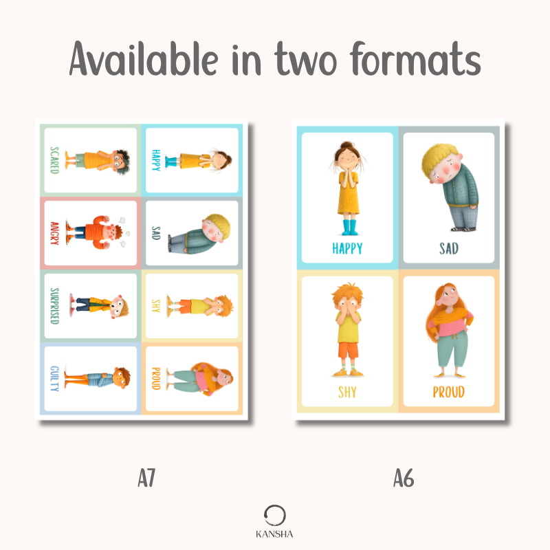 Feeling Cards for School-Aged Children | PDF Download