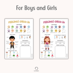 Daily Feelings Check-In Worksheet for Kids (Ages 6–12) – Mindfulness & Emotional Regulation Tool | PDF Download