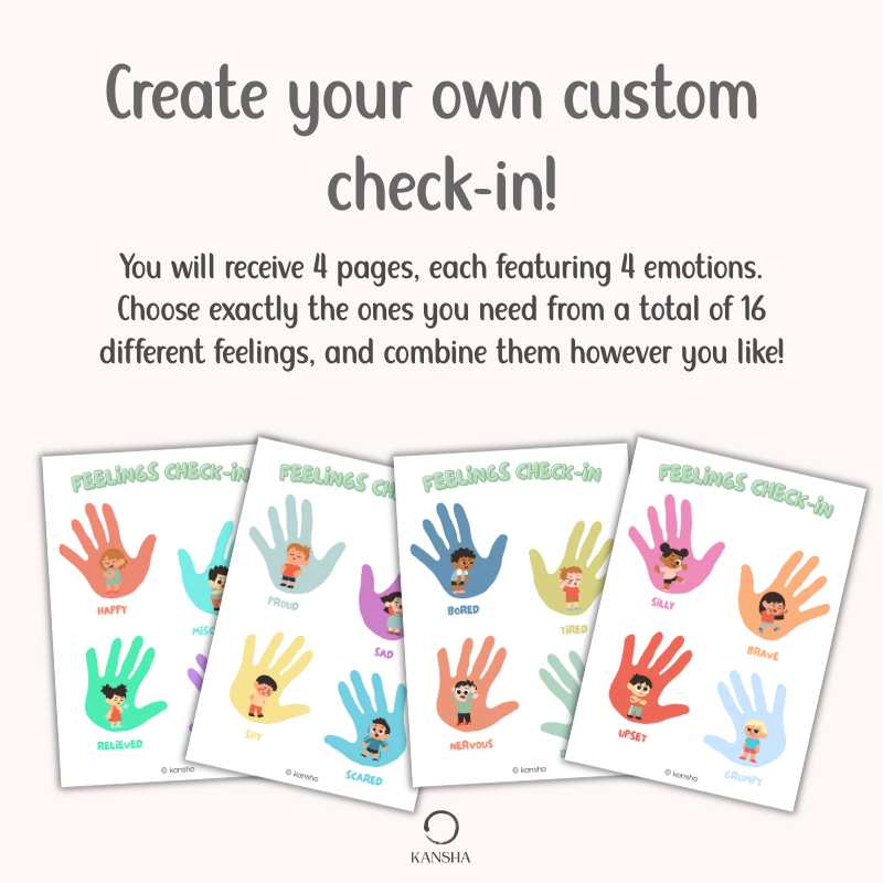Feelings Check-In for Children (from Age 3) | PDF Download