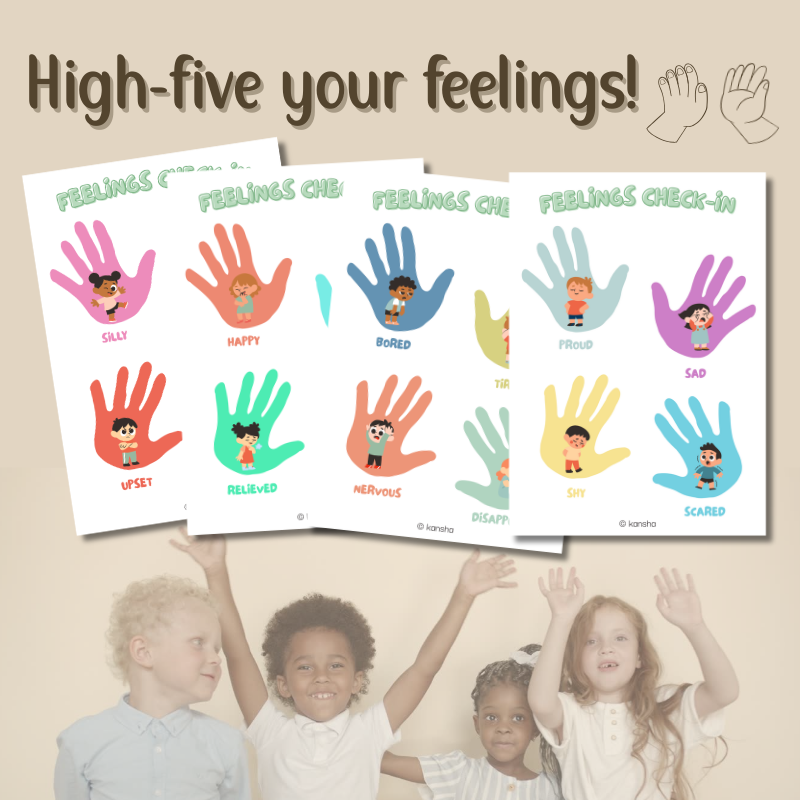Feelings Check-In for Children (from Age 3) | PDF Download