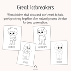 Feelings Coloring Pages for Children | PDF Download