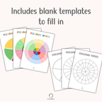 Feelings Wheel Workbook for Kids - Exploring Emotions | PDF Download