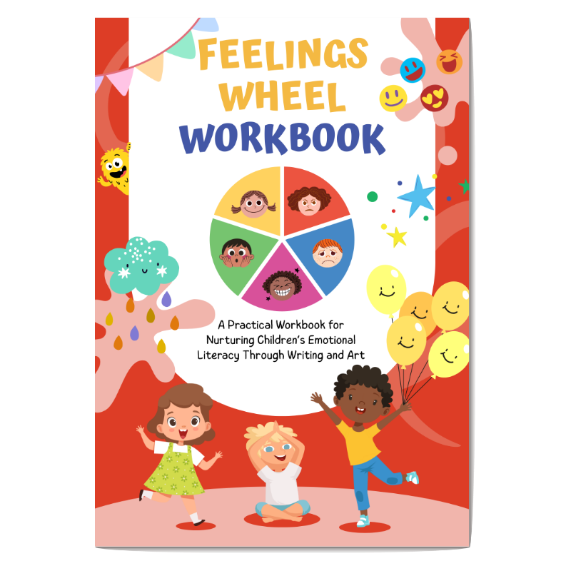 Feelings Wheel Workbook for Kids - Exploring Emotions | PDF Download