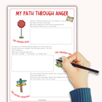 Feelings Wheel Workbook for Kids - Exploring Emotions | PDF Download