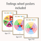 Feelings Wheel Workbook for Kids - Exploring Emotions | PDF Download