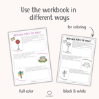 Feelings Wheel Workbook for Kids - Exploring Emotions | PDF Download