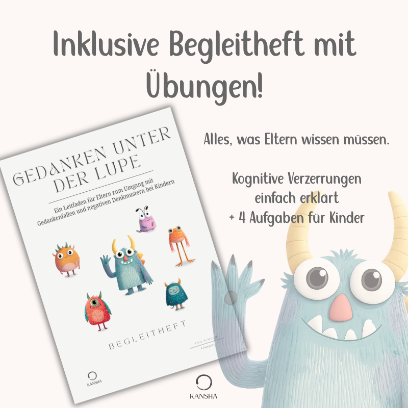 Gedankenfallen erkennen & überwinden: Therapiekarten und Übungen für Kinder | PDF Download