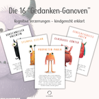 Gedankenfallen erkennen & überwinden: Therapiekarten und Übungen für Kinder | PDF Download