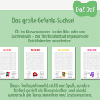 Wortsuchrätsel für Deutsch als Zweitsprache