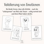 Gefühle Ausmalbilder für Kinder | PDF Download