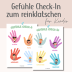 Gefühle Check-In für Kinder (ab 3 Jahren) | PDF Download