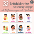 Gefühlskarten für Kindergartenkinder | PDF Download