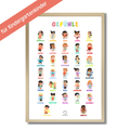 Gefühlsposter für Kindergartenkinder | PDF Download