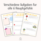 Das Gefühlsrad Mitmachbuch & Poster für Kinder | PDF Download