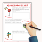 Das Gefühlsrad Mitmachbuch & Poster für Kinder | PDF Download