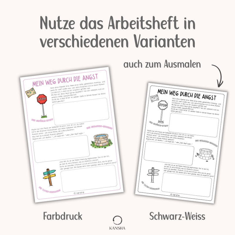 Das Gefühlsrad Mitmachbuch & Poster für Kinder | PDF Download