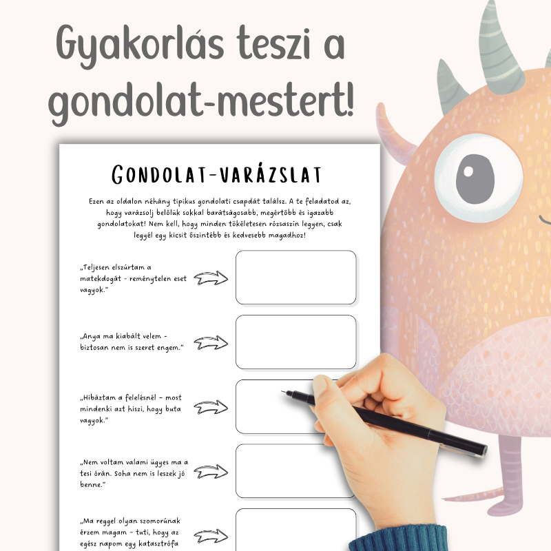 Gondolati csapdák felismerése és átalakítása: Pszichológiai kártyacsomag gyerekeknek | PDF letöltés