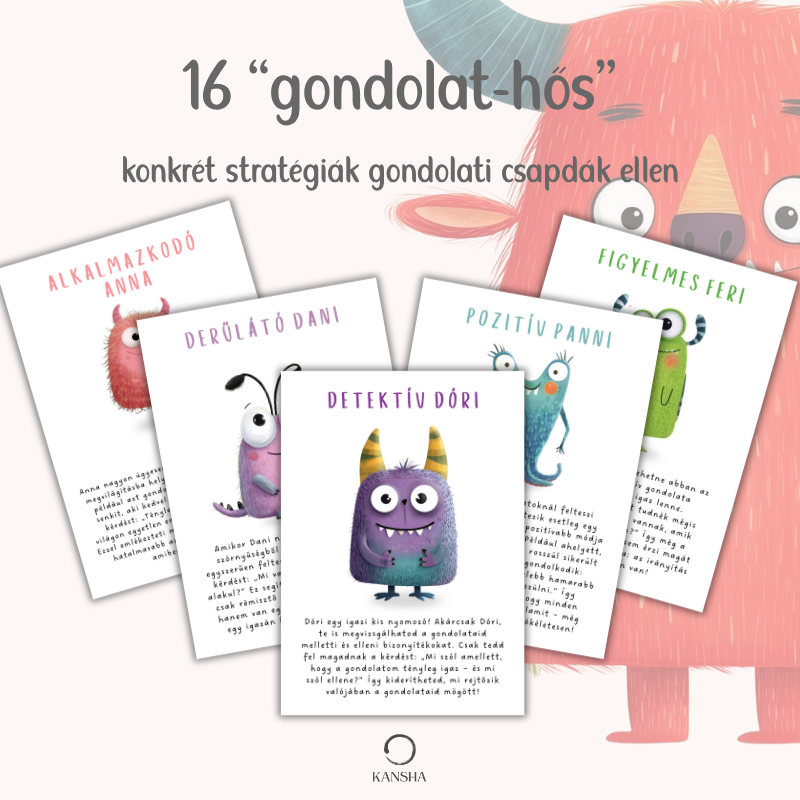 Gondolati csapdák felismerése és átalakítása: Pszichológiai kártyacsomag gyerekeknek | PDF letöltés