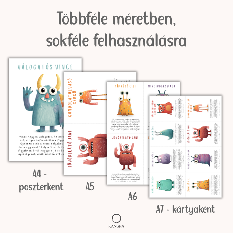 Gondolati csapdák felismerése és átalakítása: Pszichológiai kártyacsomag gyerekeknek | PDF letöltés