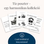 Szarkasztikus Pszichológia Poszter Szett – 10 vicces falikép mentális egészség humorral | PDF letöltés