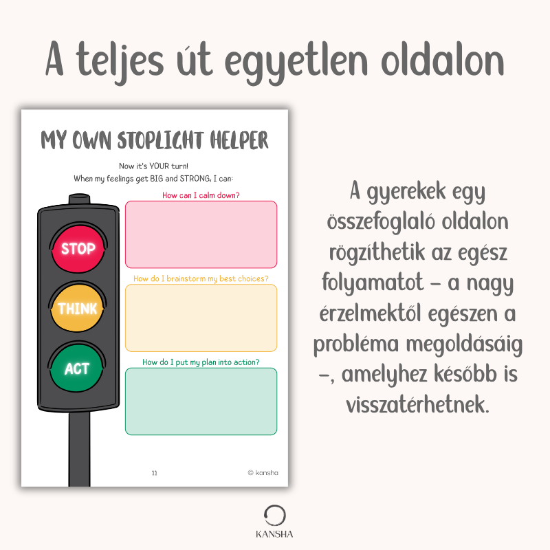 Impulzuskontroll és problémamegoldás jelzőlámpa-módszerrel - munkafüzet gyerekeknek | PDF letöltés