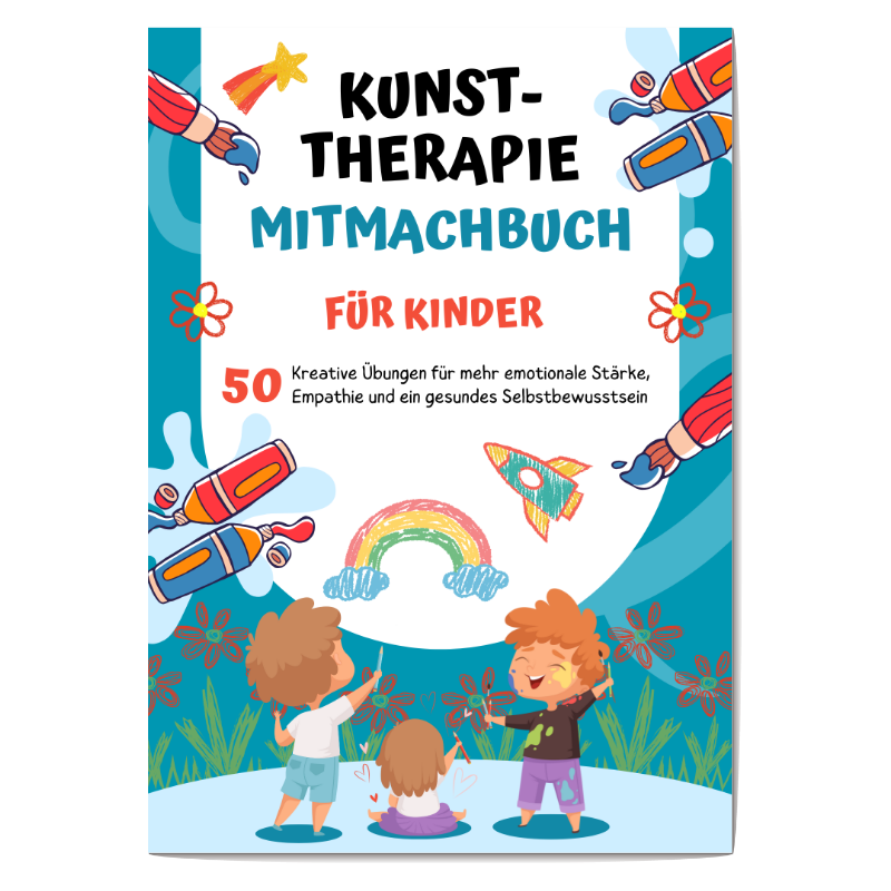 Kunsttherapie-Mitmachbuch für Kinder – Achtsamkeit, Empathie & Selbstliebe | PDF Download
