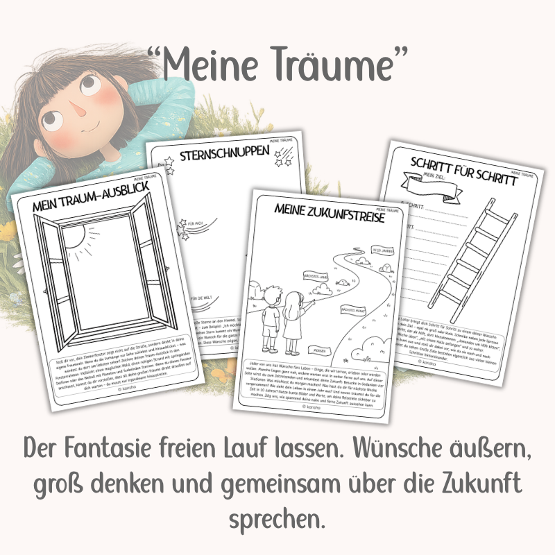 Kunsttherapie-Mitmachbuch für Kinder – Achtsamkeit, Empathie & Selbstliebe | PDF Download