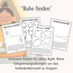 Kunsttherapie-Mitmachbuch für Kinder – Achtsamkeit, Empathie & Selbstliebe | PDF Download