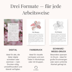 Digitale und druckbare Versionen des Lebensbaum Selbsthilfe Arbeitsbuchs