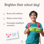 Lunchbox notes boosts self-confidence at children