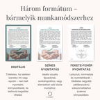 Digitális és nyomtatható veriói a Maslow szükségletpiramisa önsegítő terápiás munkafüzetnek