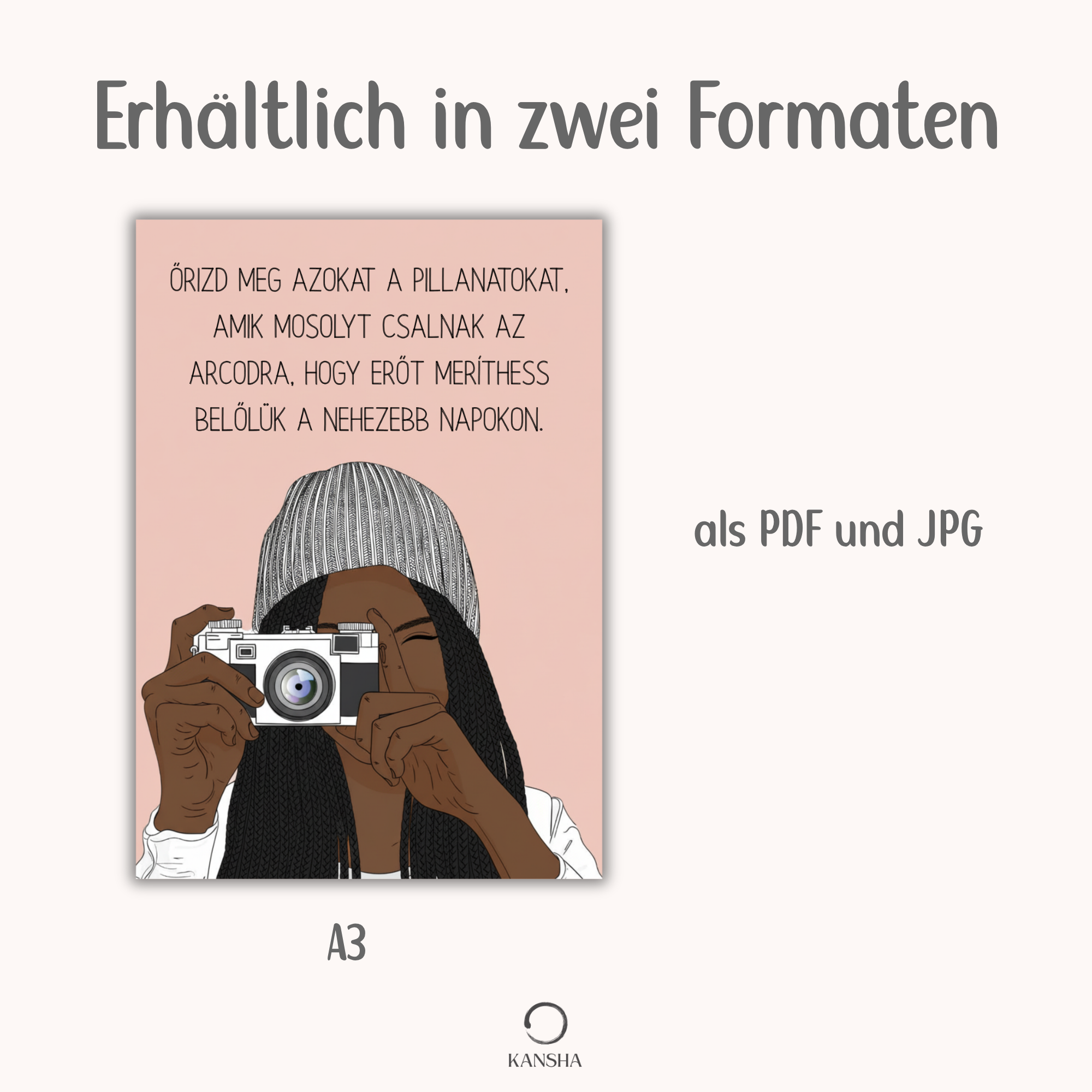 Mental Healh Poster Set für junge Erwachsene | PDF Download