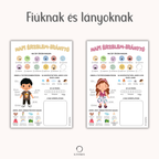 Napi érzelemjelentés feladatlap gyerekeknek (6–12 éveseknek) – érzelmi intelligencia fejlesztéséhez | PDF letöltés