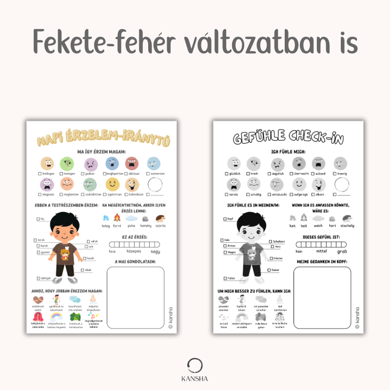 Napi érzelemjelentés feladatlap gyerekeknek (6–12 éveseknek) – érzelmi intelligencia fejlesztéséhez | PDF letöltés