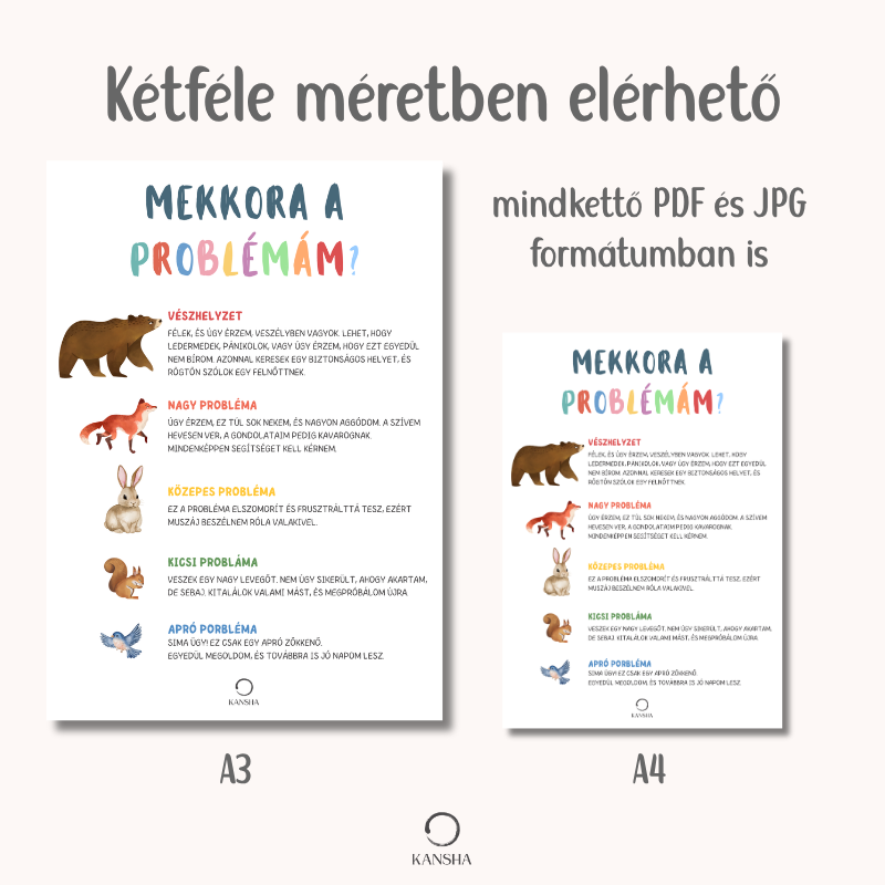 Nyugi sarok poszter szett gyerekeknek | PDF letöltés